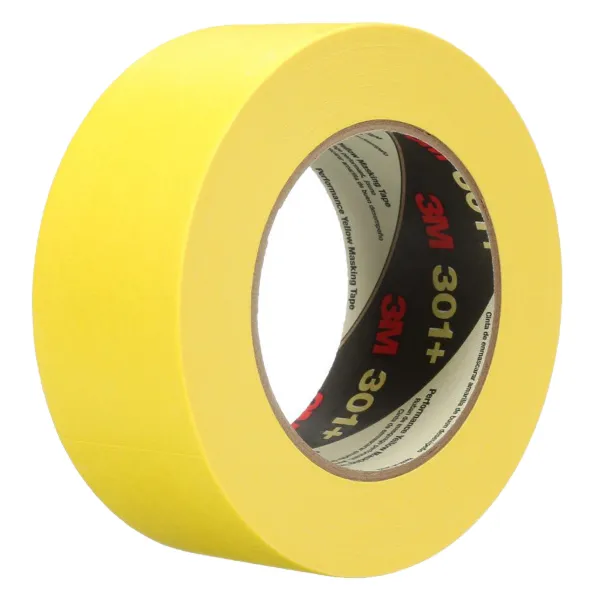 Masking Tape Performance Yellow 301+ 18MMx55M 6.3MIL 48/CS