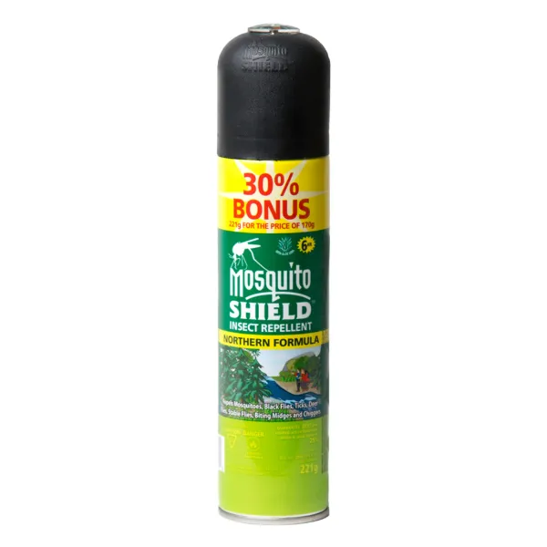 Spray - Mosquito Shield Wilderness Formula 30% Deet Aerosol MS0007 220G 1/EA