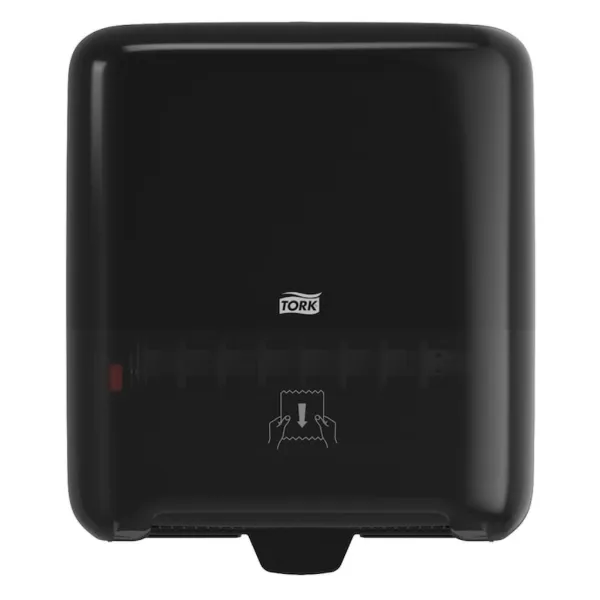 Paper Towel Dispenser - Tork Matic® H1 Black 5510282 13.2INx8.1INx14.65IN 1/BX
