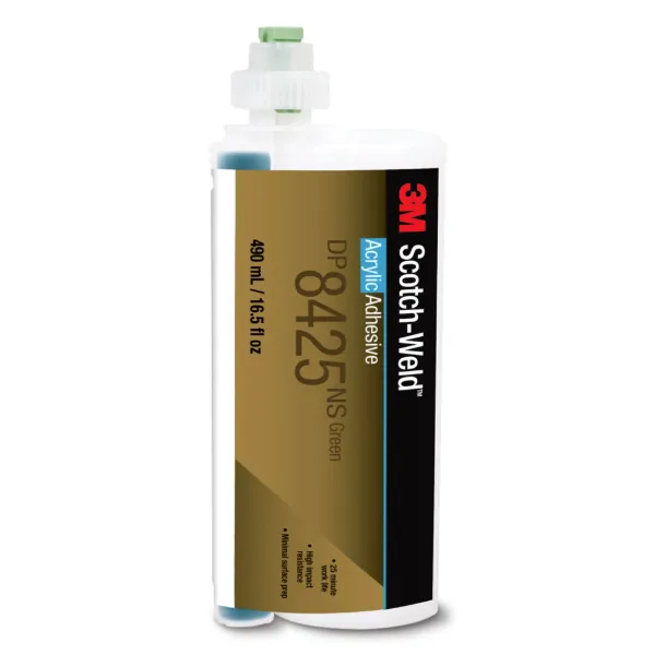 Structural Adhesive - Scotch-Weld™ Acrylic Green DP8425NS 490ML 6/CS