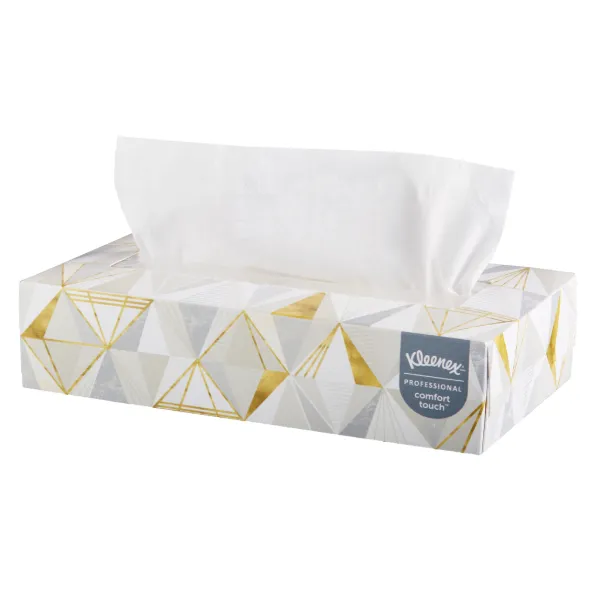 Facial Tissue - 2-Ply White 21606 8.3IN x 7.8IN 125 SHEETS/BX 48/CS