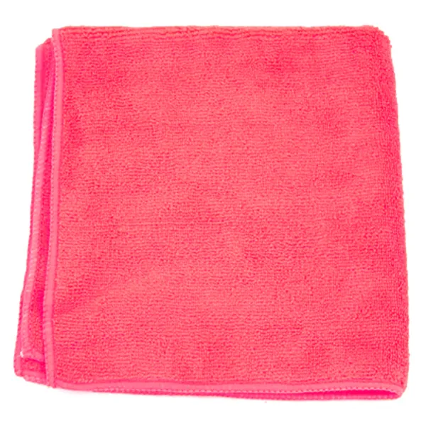 Wipers - Standard Microfiber Towels Red 2502 16IN x 16IN 1/EA 10/PKG
