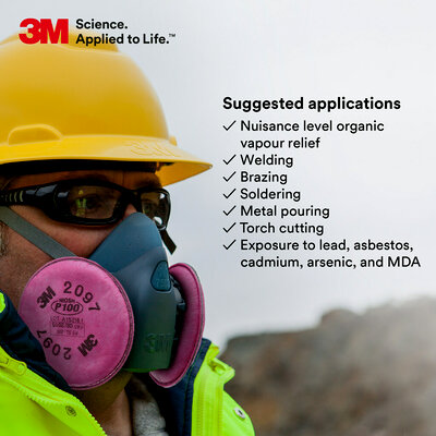 Lowry Manitoba| Particulate Filter - P100 Magenta 2097 2/PK 50/CS