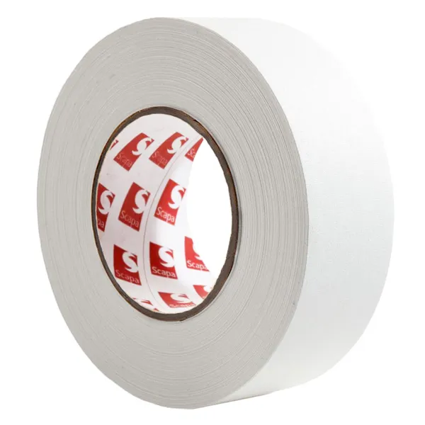 Cloth Tape - Gaffers White 124 72MMx55M 10.5MIL 16/CS