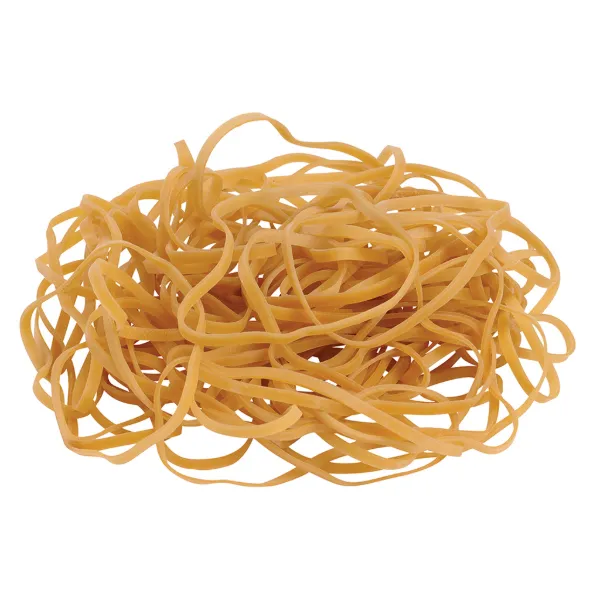 Rubber Bands Natural #33 3.5IN x 1/8IN 3/64IN 1LB BAG 5/PK 25LB/CS
