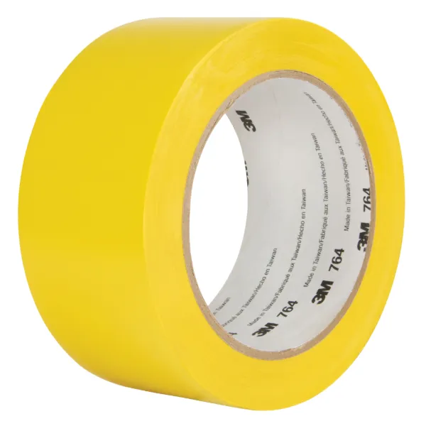 Vinyl Tape - General Purpose Yellow 764 72MMx33M 5MIL 12/CS