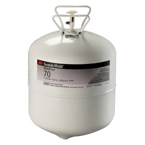 Spray Adhesive - HoldFast Clear 70 27.3LB CYLINDER 1/CS