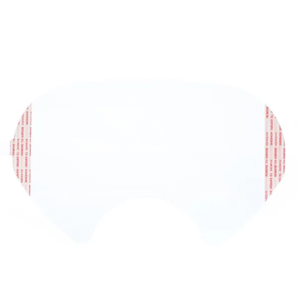 Face Shield Cover - Protection Accessory for Full Facepieces 6000 Series White 6885 25/PK 100/CS