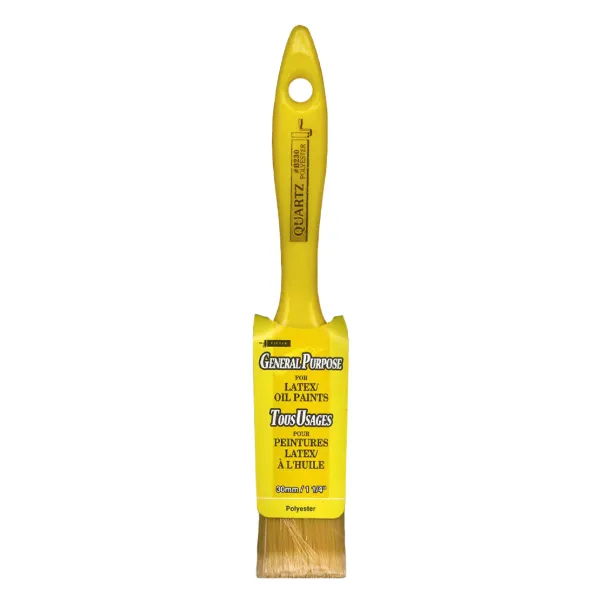 Flat Brush - Polyester General Purpose Yellow B230 30MMx51MM 13MM 20/PK 400/CS