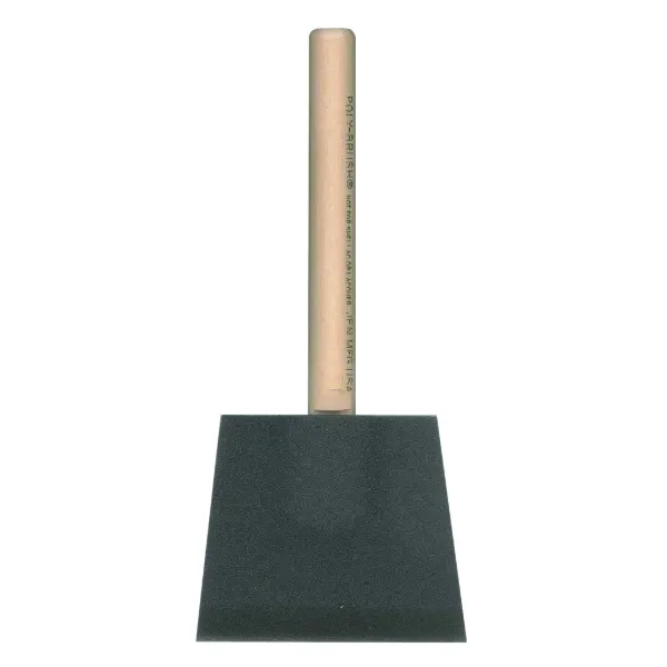 Foam Brush - Jen Poly Black J30 75MM 36/PK 360/CS