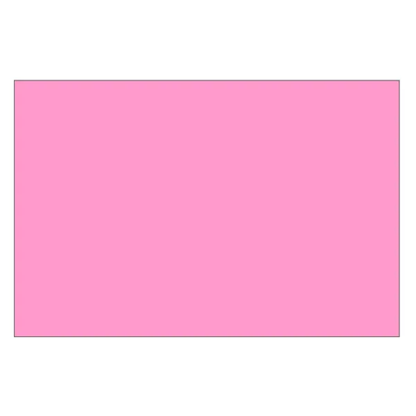 Labels - Matte Stock Permanent Adhesive Butt Cut Pink PBL-C 4INx5IN 3IN Core 500/RL