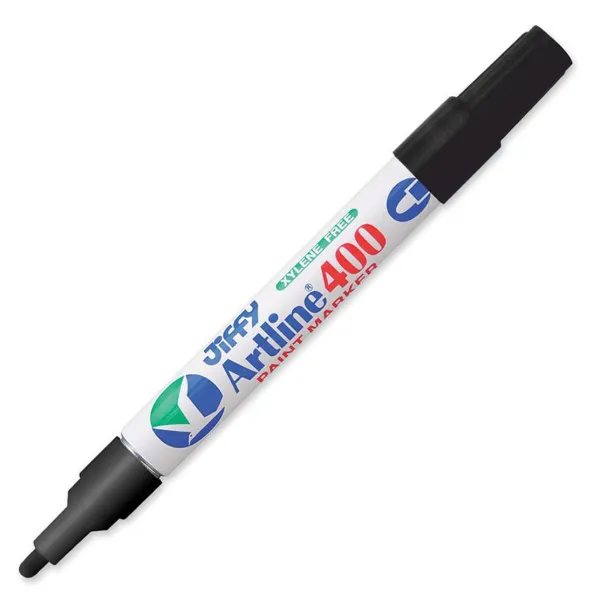 Marker - Artline® Regular Bullet Tip Black EK400 12/BX 144/CS