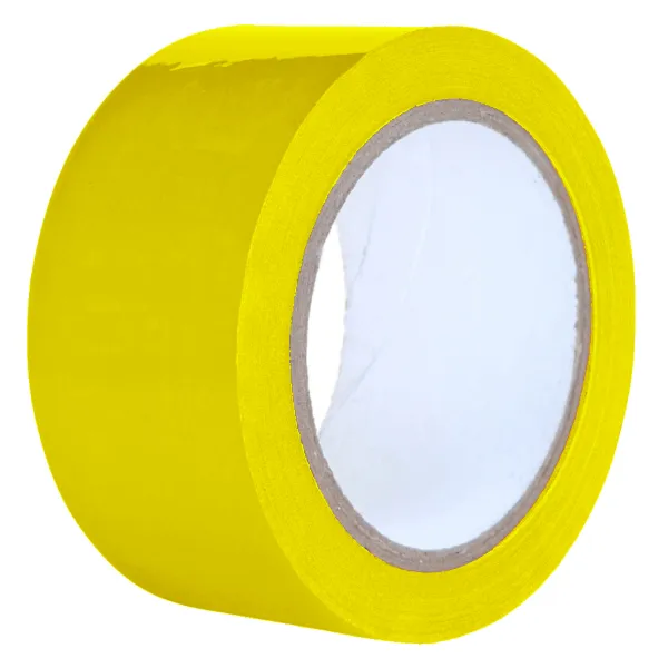 Packaging Tape - PVC Yellow PVC 48MMx66M 2.2MIL 36/CS