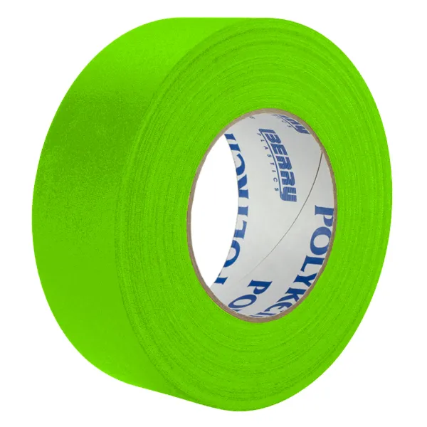 Cloth Tape - Gaffers Neon Green 510N 48MMx45M 11.5MIL 24/CS