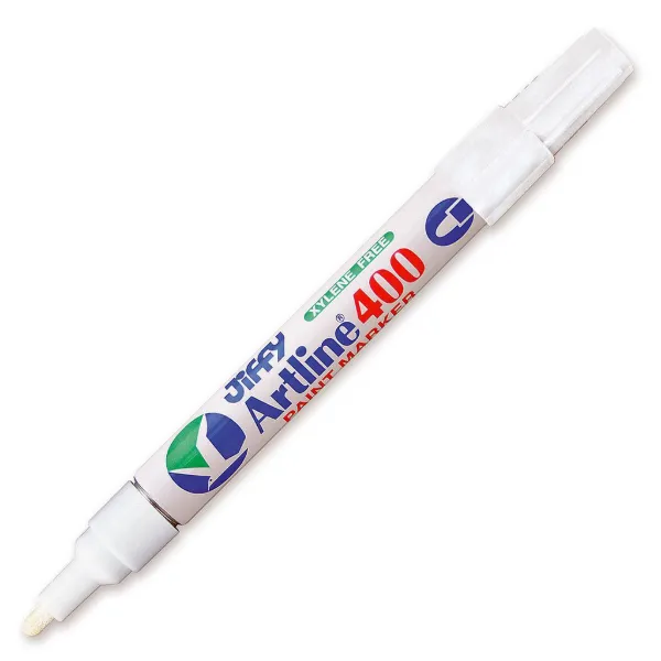 Marker - Artline® Regular Bullet Tip White EK400 12/BX 144/CS