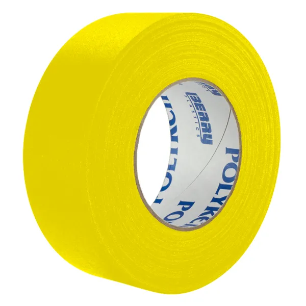 Cloth Tape - Gaffers Yellow 510 24MMx50M 11.5MIL 48/CS