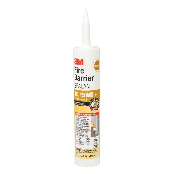 Sealant - Fire Barrier IC Yellow 15WB+ 10.1FLOZ CARTRIDGE 12/CS