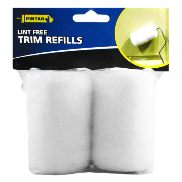 Roller Refill - Lint Free Twin Pack White WDO33 75MM 5MM LO 10/PK 50/CS