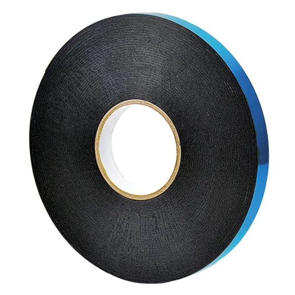 Foam Tape - Polyethylene D/C Black SB118 0.375INx75FT 1/8IN 24/CS