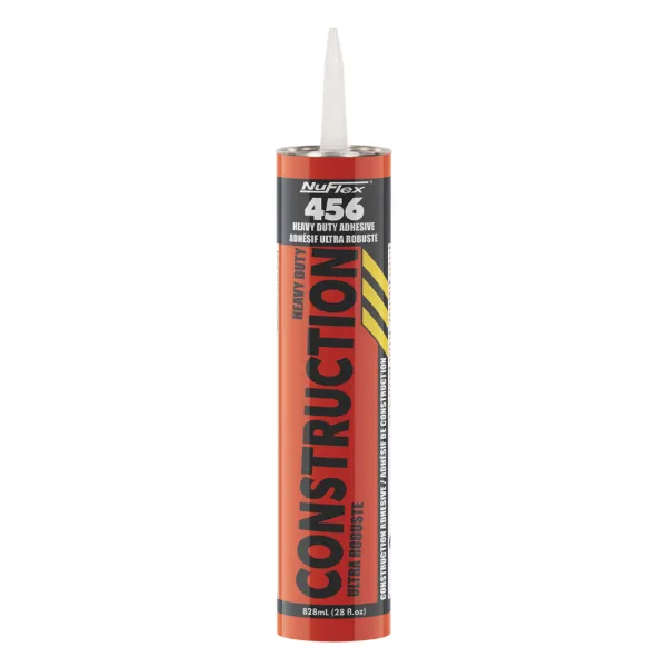 Adhesive - NuFlex® Construction Heavy Duty Tan 456 828ML CARTRIDGE 12/CS