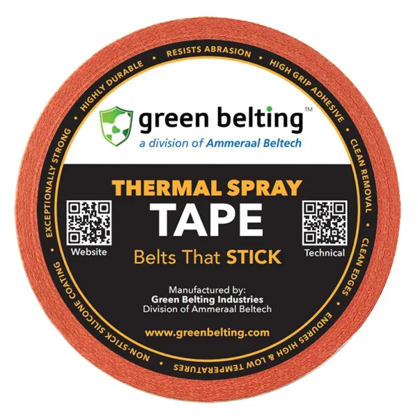 Plasma Spray Masking Tape - Silicone Red 170-10S 24MMx33M 10MIL 12/CS