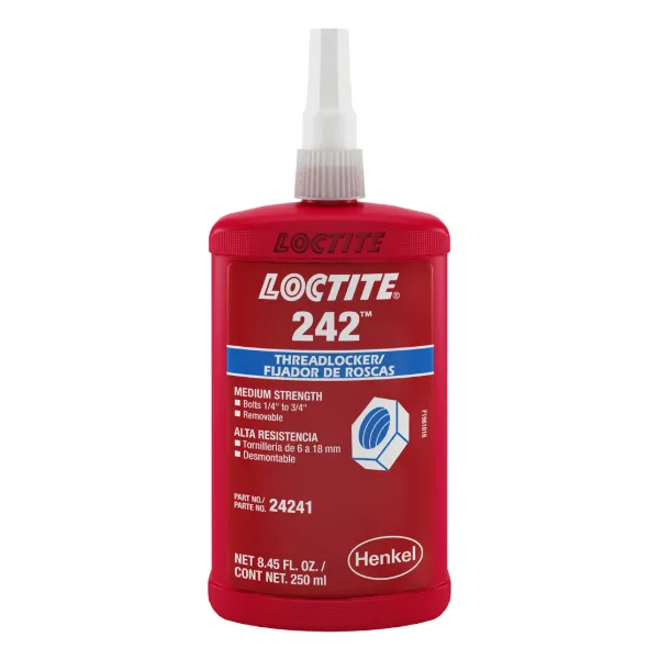 Threadlocker - Medium Strength Mil-Spec Blue 242 250ML BOTTLE 10/CS