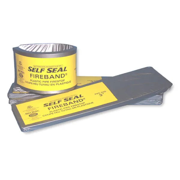 Sealant - Self-Seal® Intumescent Silicone Firestop FireBand 3IN 10/PK