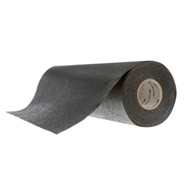 Slip-Resistant Conformable Tape & Tread - Safety-Walk™ Black 510 24INx60FT 1/CS