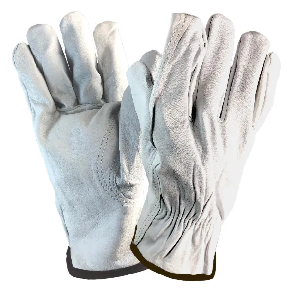 Gloves - Goatskin Drivers Grey GAU-12 Large-Size 9 12PR/PK 120/CS