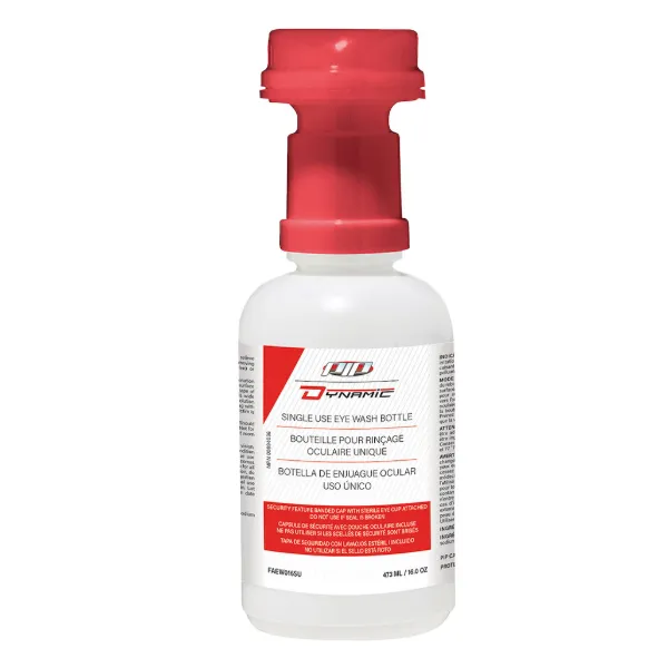 Eye Wash Solution - Single Use FAEW016SU 16OZ BOTTLE 1/CS