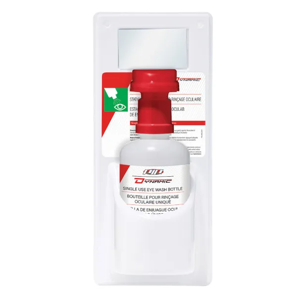 Eye Wash Station - Complete with Panel FAEWS6514F 32OZ BOTTLE 1/CS