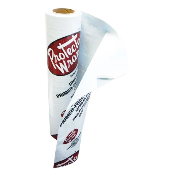 Universal Primer Free Membrane - Air & Vapour Barrier Thru-Walll Flashing White 36IN x 50FT 1/RL