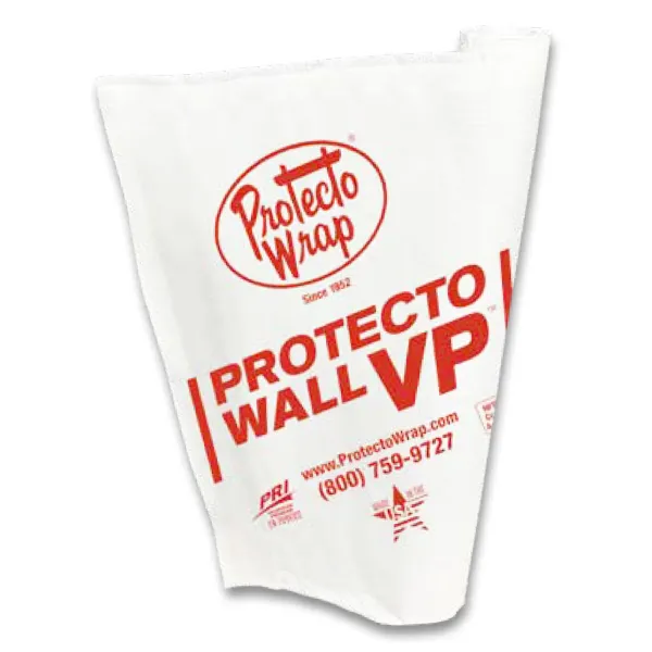 Vapour Permeable Water Resistive Barrier - Self-Adhering White Protecto Wall VP 40IN x 120FT 1/RL