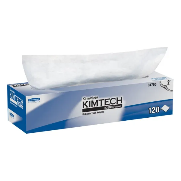 Wipers - Kimtech Science™ Kimwipes Delicate Task White 34705 11.22IN x 12.3IN 120 SHEETS/BX 15/CS