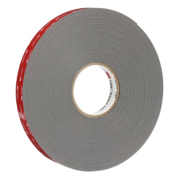 VHB Window Tape - Polyethylene Film Liner D/C Grey G45F 16MMx33M 45MIL 12/CS