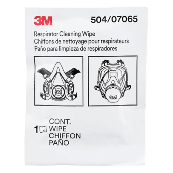 Respirator Cleaning Wipes - Alcohol Free 504 100/BX 500/CS